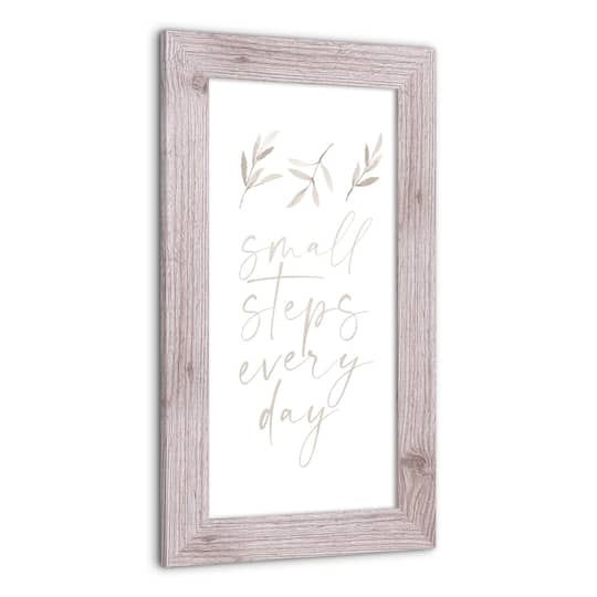 Small Steps Every Day Western Framed Print